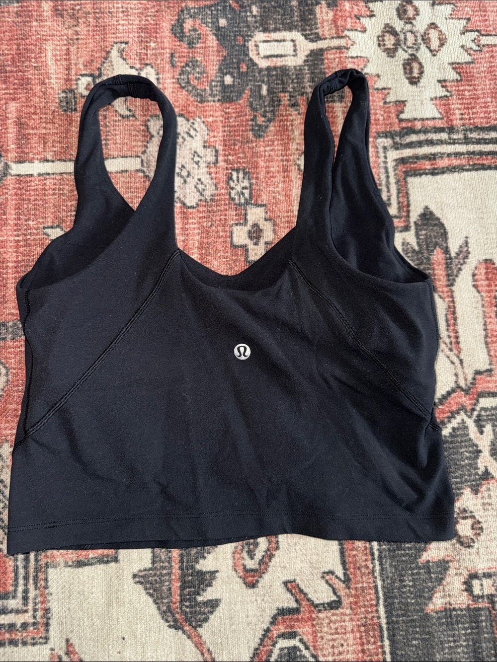 lululemon athletica Women's  Black seamless Tank